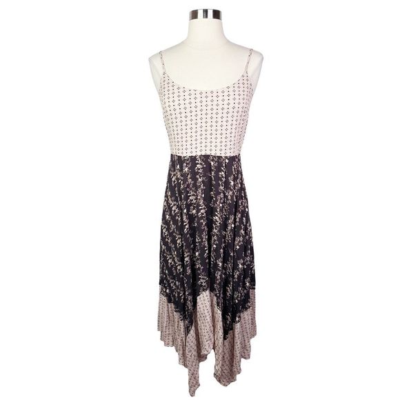 Forever 21 Floral Patternblock Midi / Maxi Dress - Size Small - Picture 1 of 7